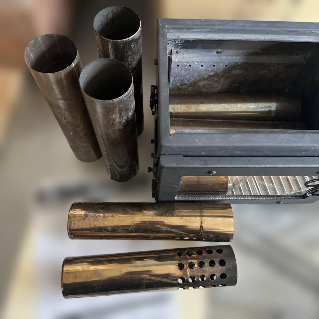 最終お値下げ❣️追加煙突‼️アウトドア薪ストーブ MICRO 中古　Mt.SUMI