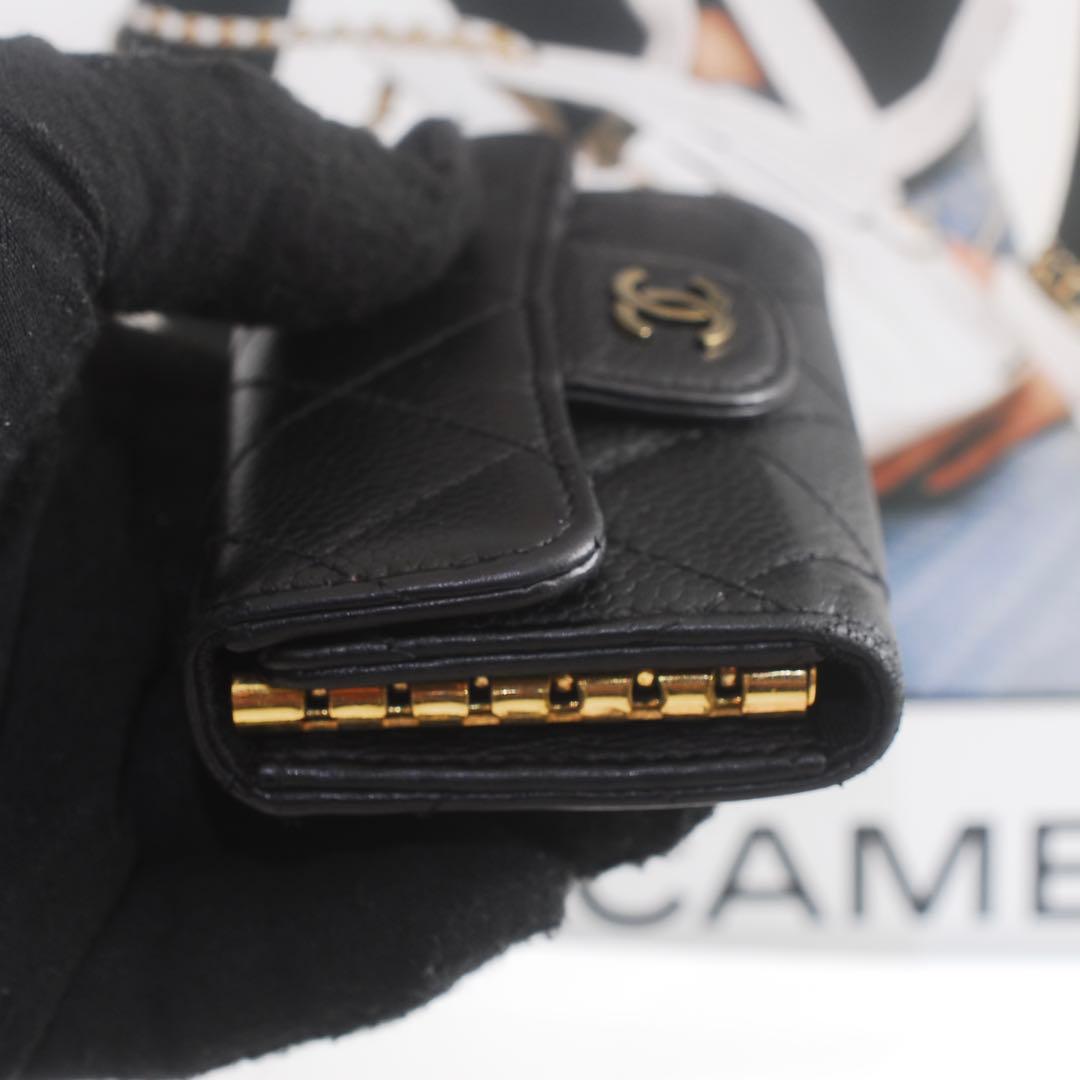 CHANEL＊シャネル＊キャビアスキン＊マトラッセ＊六連キーチェーン