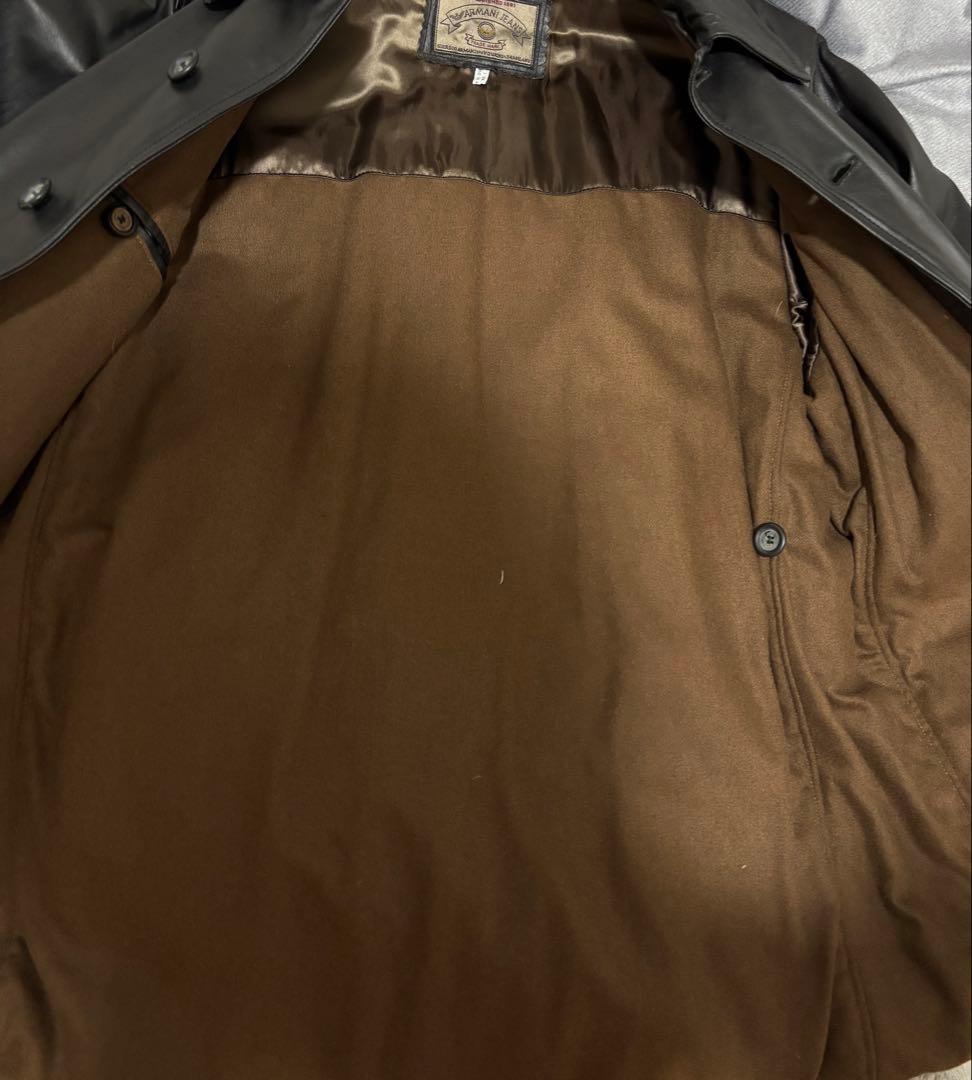 d*a様 （古着）Armani Jeans レザーカーコート