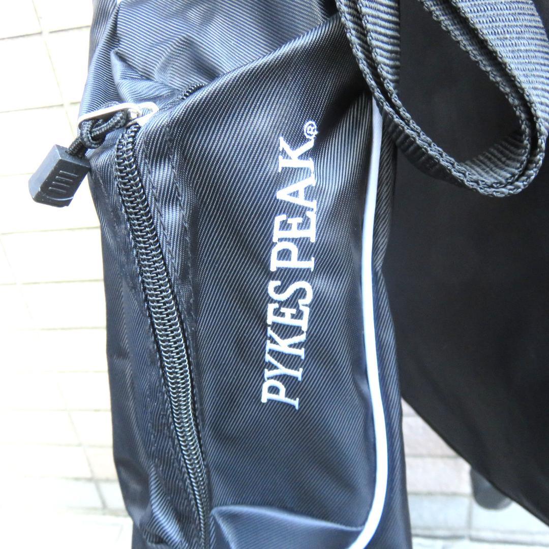 未使用　PYKES PEAK ゴルフクラブケース フード スタンド ブラック