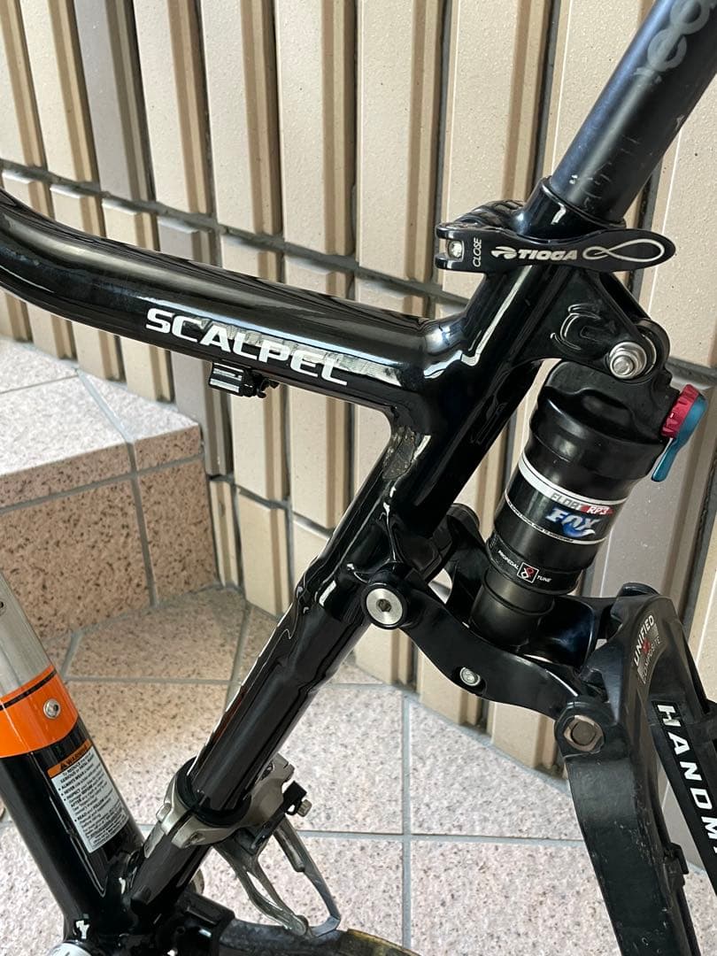 メイド イン USA Cannondale Scalpel レフティフォーク付き