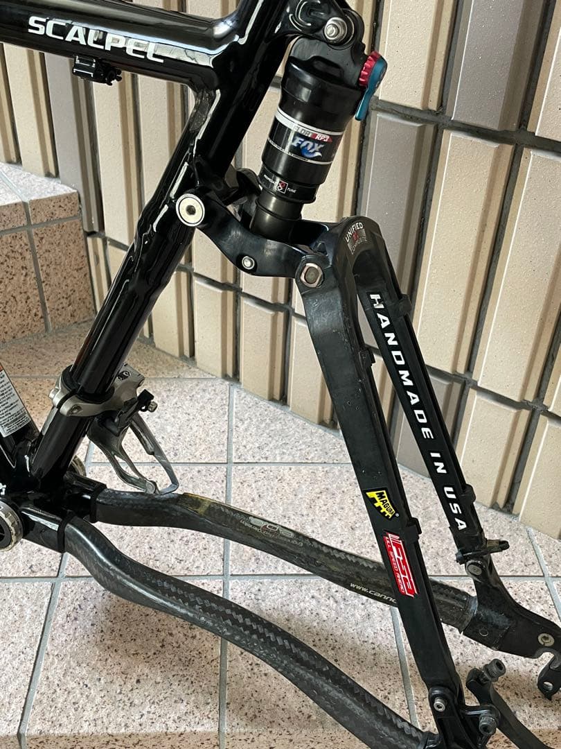 メイド イン USA Cannondale Scalpel レフティフォーク付き