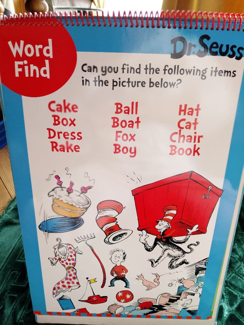 大人気Dr Seuss自立式フリップ学習