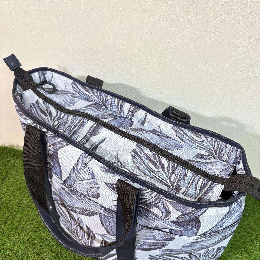 【CALLEJERA】新品　カジェヘラ　リーフ柄トートバッグ　ロッカーバッグ