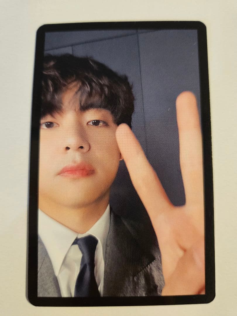 公式　BTS V テテ ラキドロ proof JPFC トレカ ラッキードロー