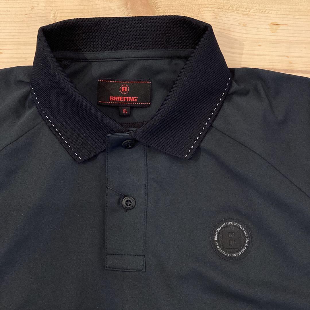 新品　正規品　BRIEFING BACK LOGO LINE POLO