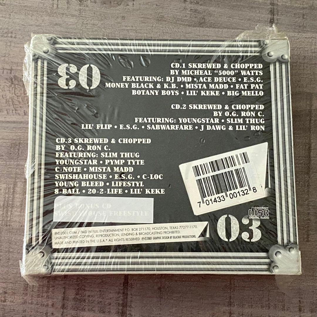 CD3枚組 Mista Madd DJ Screw G-RAP G-LUV