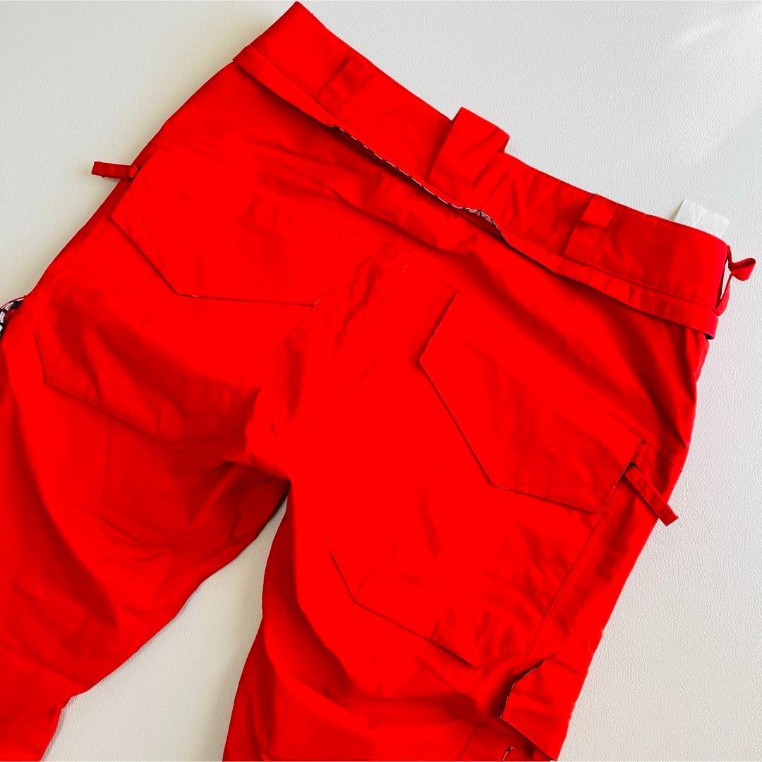 6699 ボルコム　パンツ　ゴアテックス　スノボ　レッド　メンズ　RECCO付