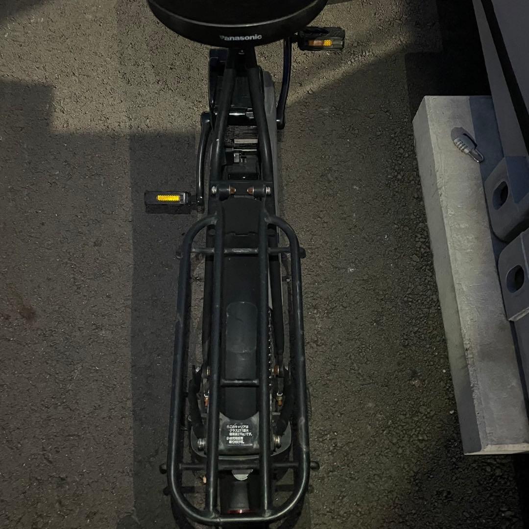 稼動品☆電動自転車 パナソニック☆BE-2ELSW01 ブラック カゴなし