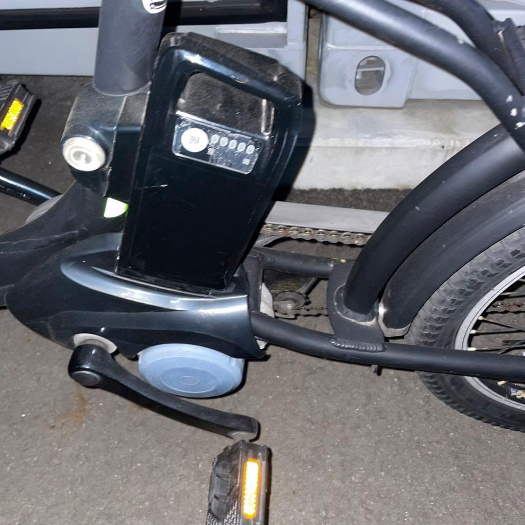 稼動品☆電動自転車 パナソニック☆BE-2ELSW01 ブラック カゴなし