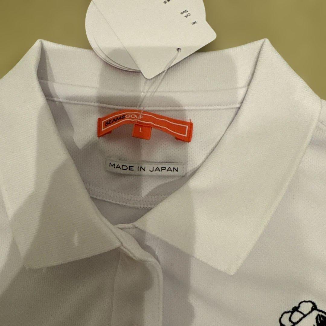 ビームス　ゴルフ　完売　スヌーピー　ポロシャツ　L タグ付き新品