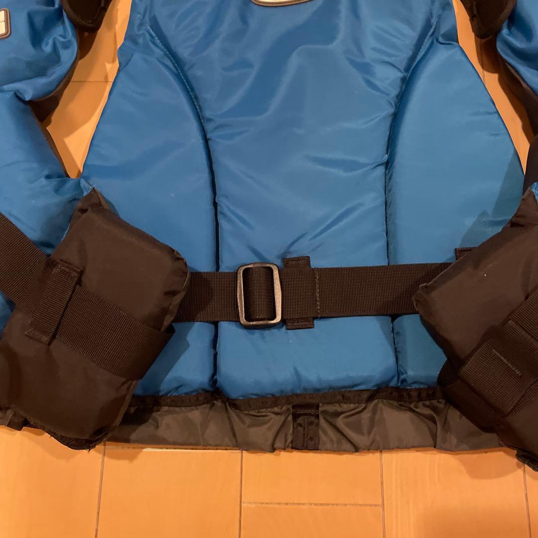 mont-bell ライフジャケット 青/グレー