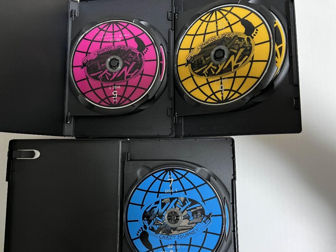 クレイジージャーニー〈2枚組〉vol.1～vol.7　全巻セット