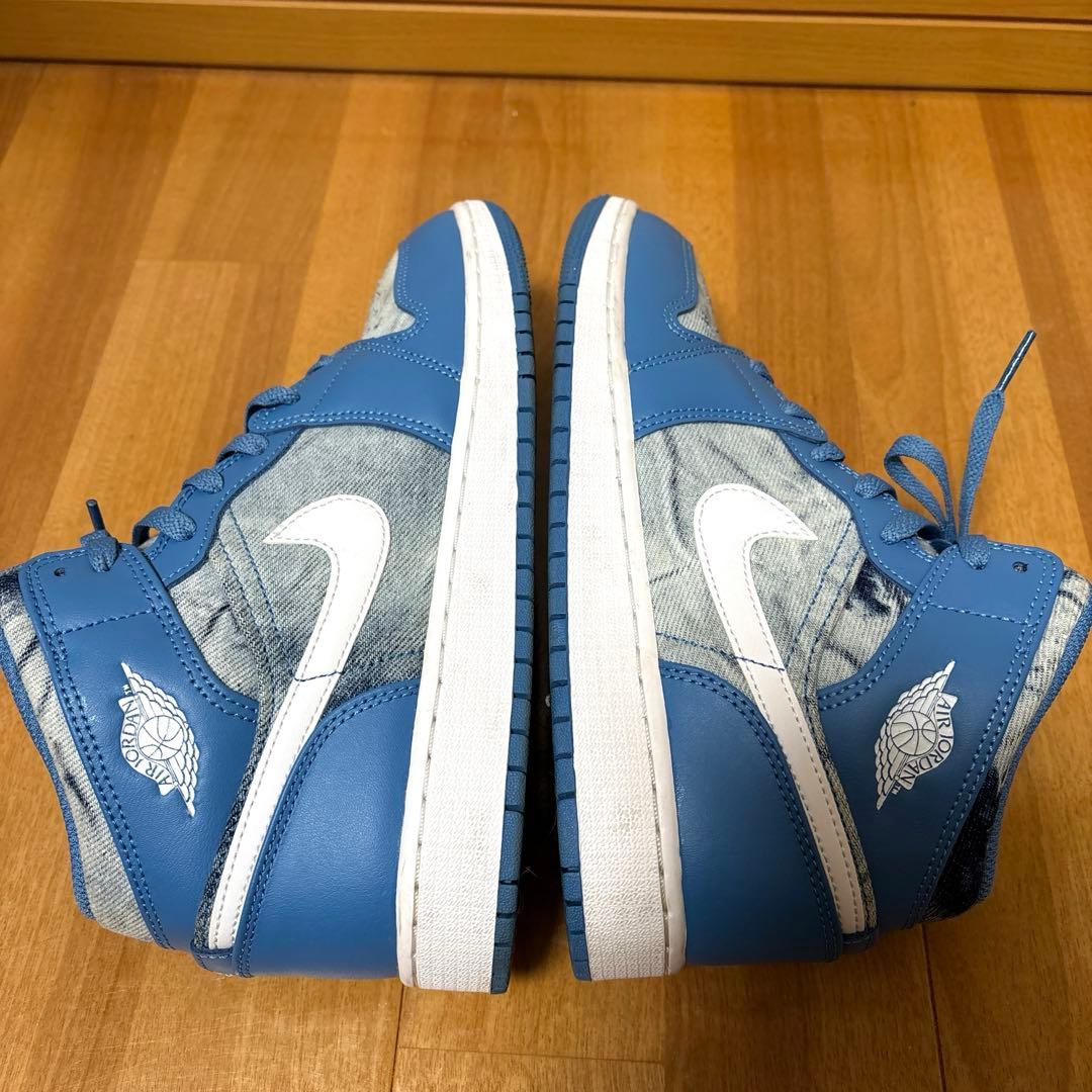 NIKE Air Jordan 1 Mid エアジョーダン1 GS 24.5cm