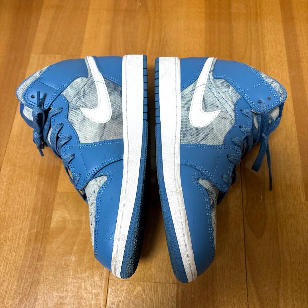 NIKE Air Jordan 1 Mid エアジョーダン1 GS 24.5cm