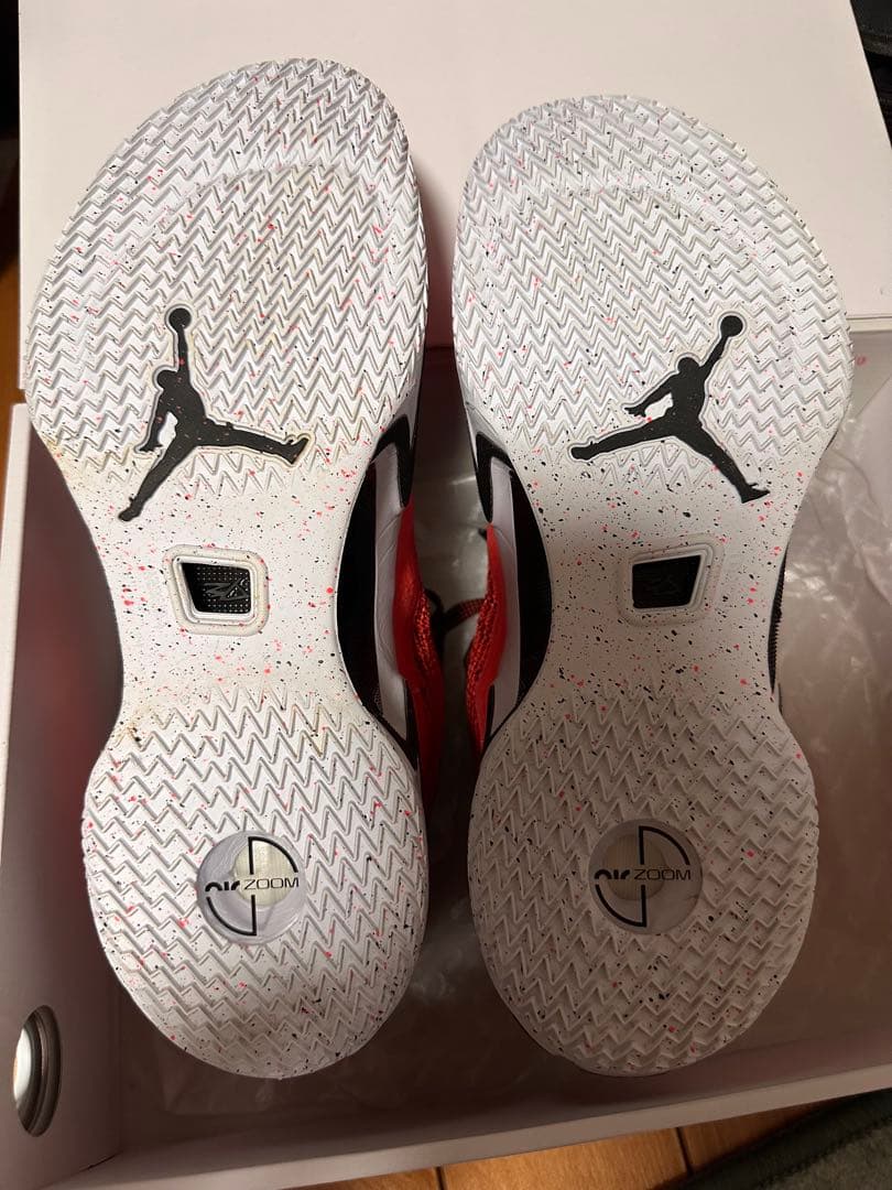 ナイキ バスケットシューズ オレンジ/ブラック