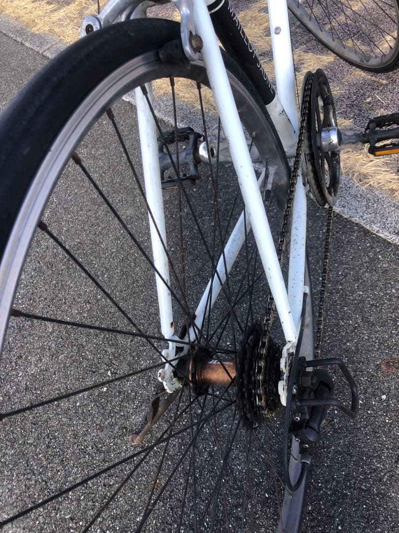 MAILLOT JAUNE ホワイト クロスバイク 福島県いわき市発　配送相談