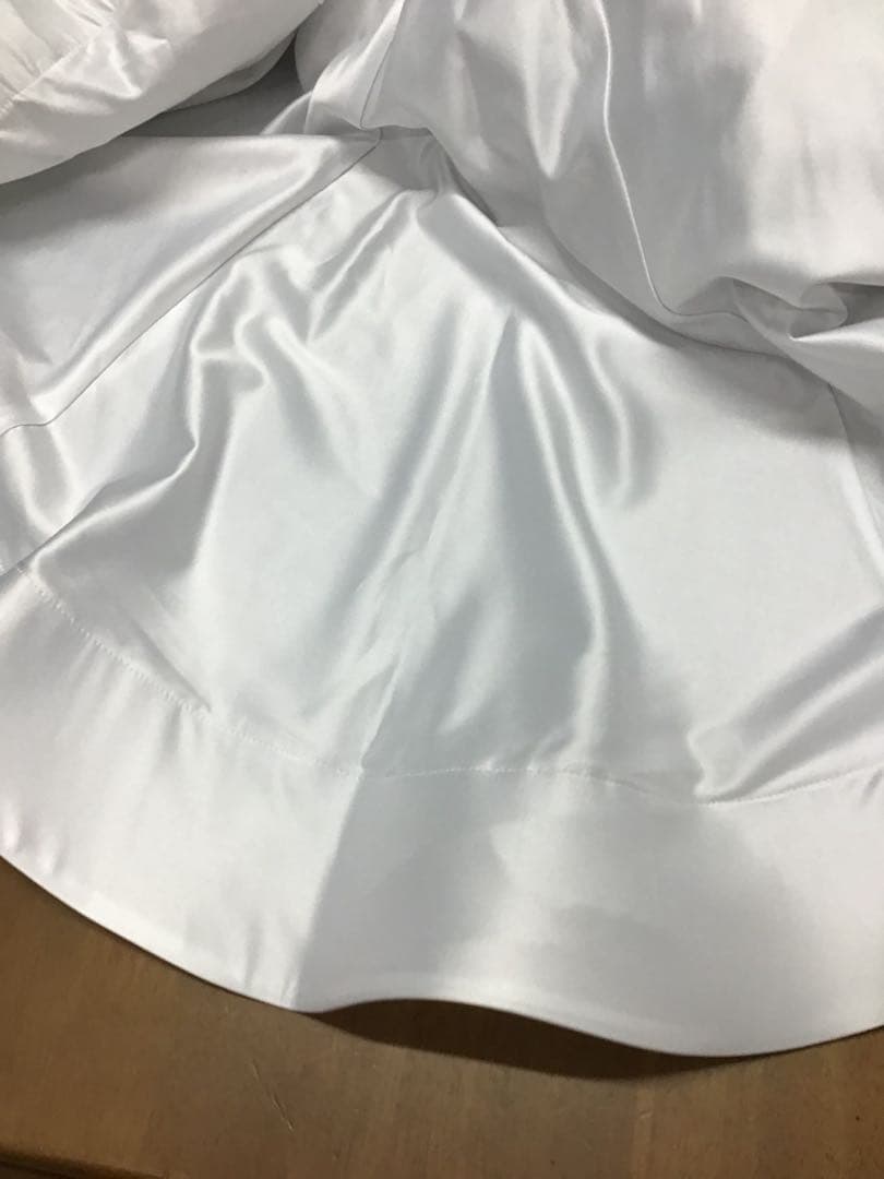 【お値下げしました】社交ダンスドレス　白　タカダンス