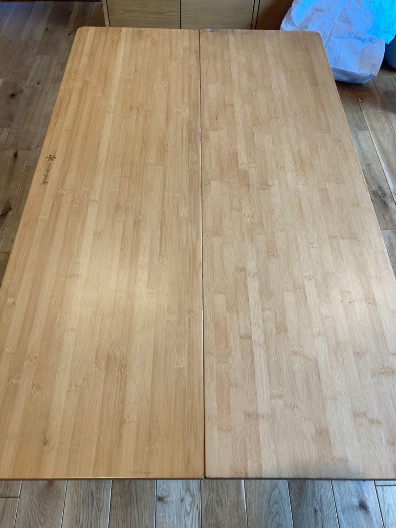 スノーピーク ワンアクションテーブルロング　竹　バンブーテーブル