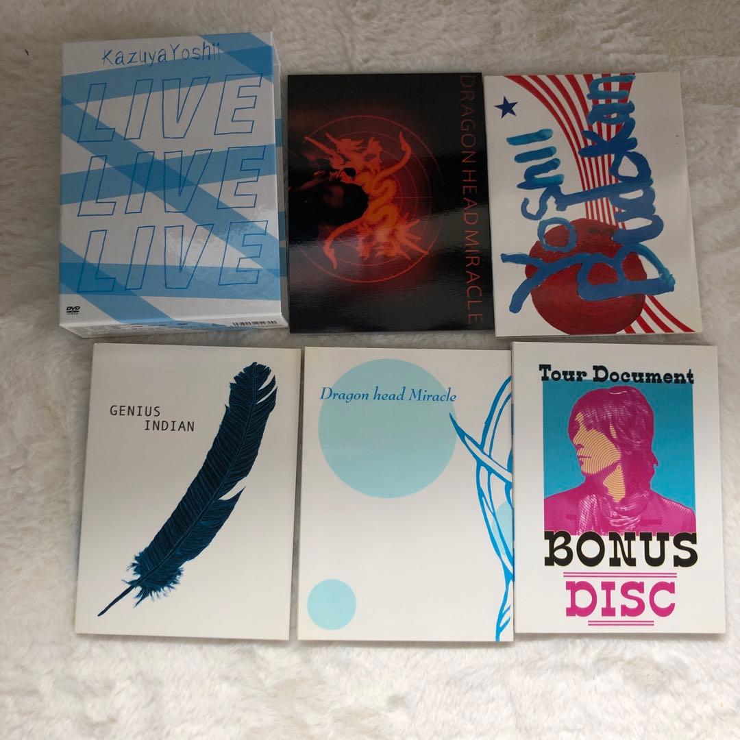 吉井和哉 LIVE DVD ３組セット LIVELIVELIVE初回限定版他