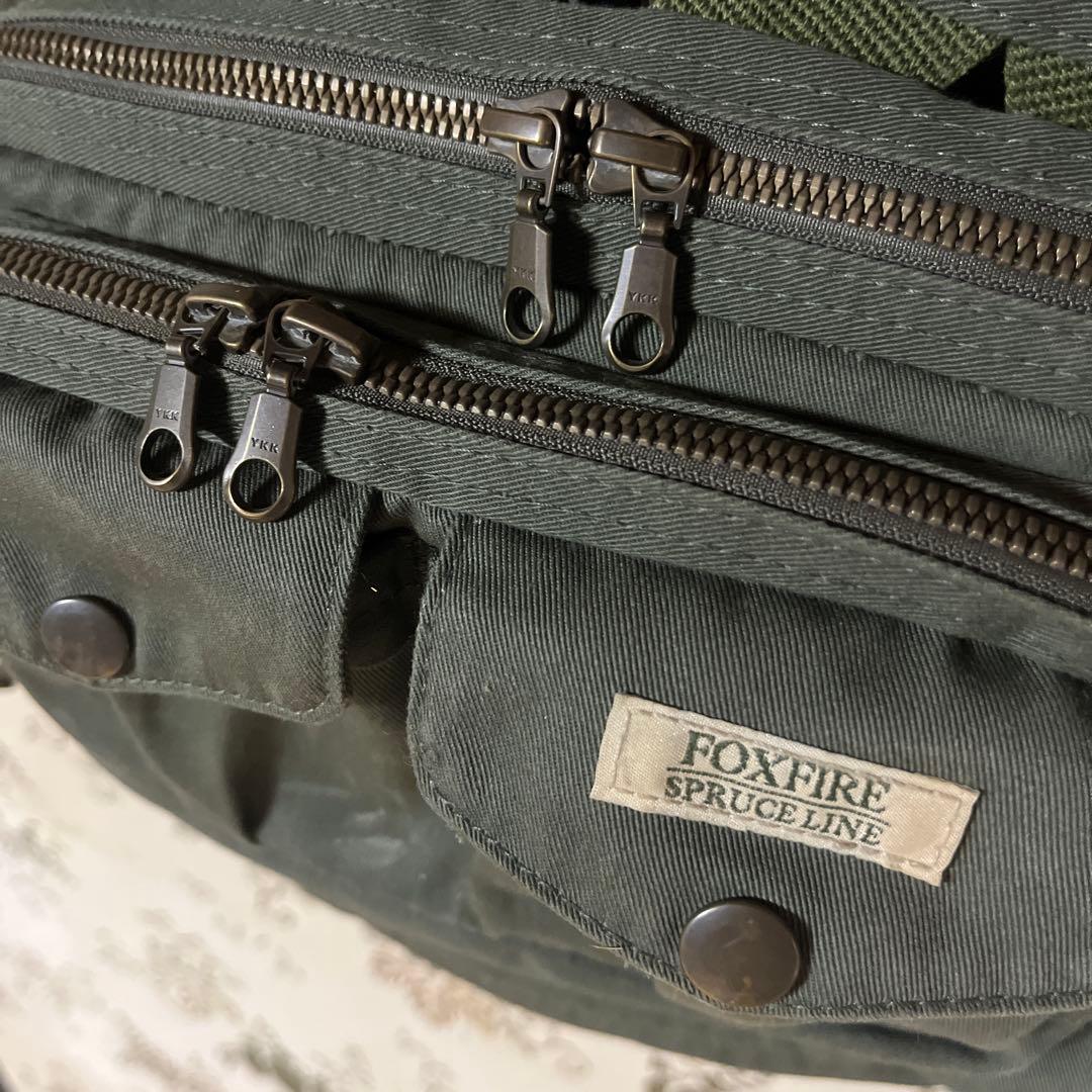 foxfire フォックスファイヤー チェストストラップベスト オリーブ