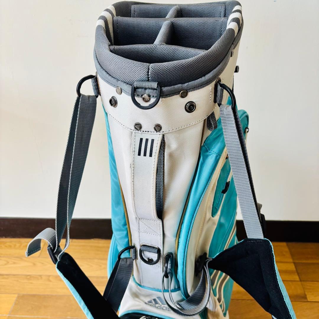 【希少美品】　アディダス　レディース用　スタンド式キャディバッグ　送料込み