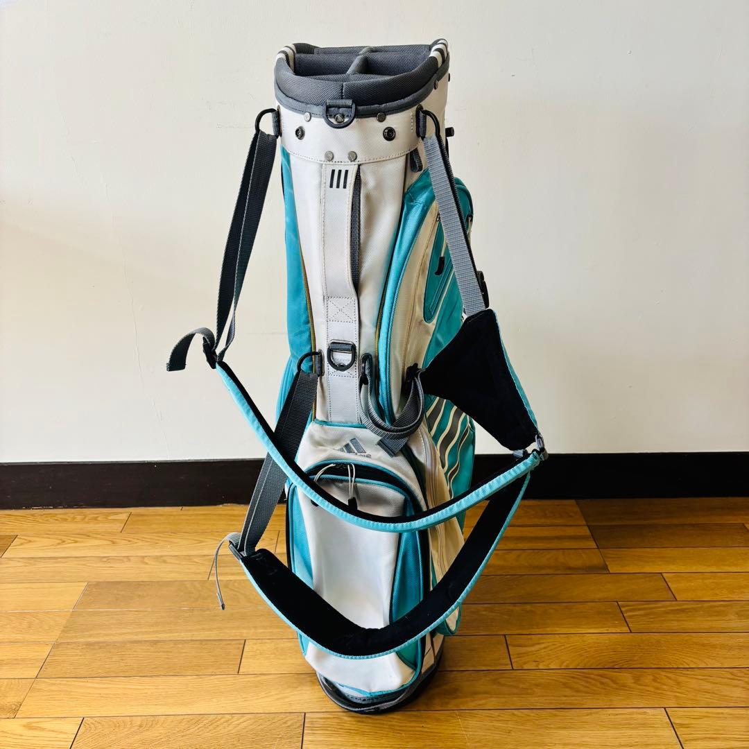 【希少美品】　アディダス　レディース用　スタンド式キャディバッグ　送料込み