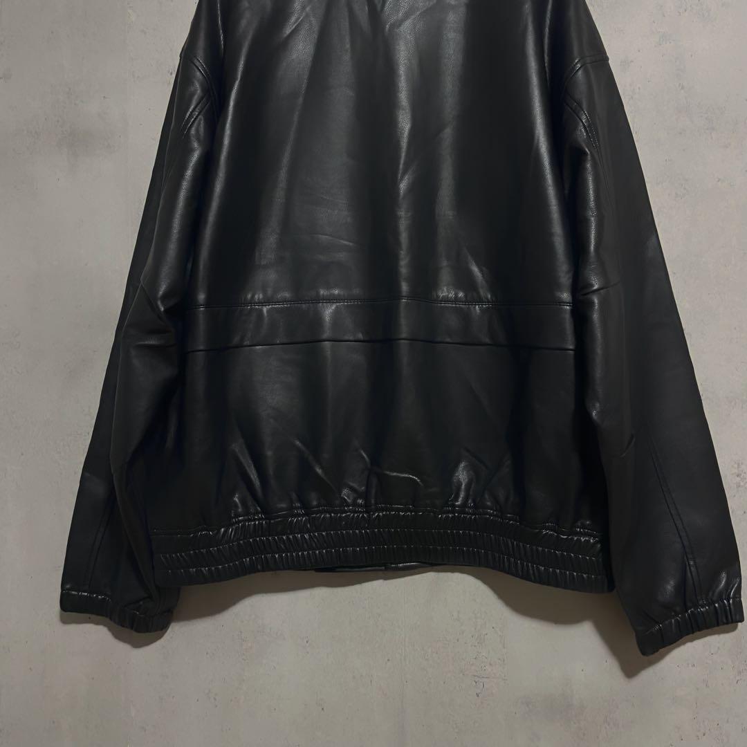 新品 ユナイテッドアローズ グリーンレーベル フェイクレザー ブルゾン M