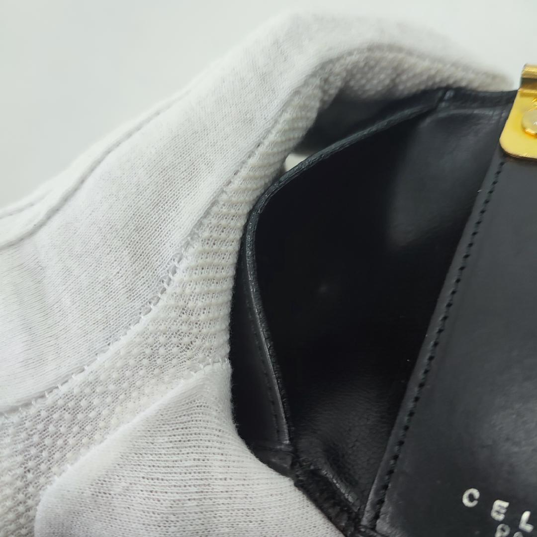 EB59-7 CELINE Macadam 6キーケース キーホルダー