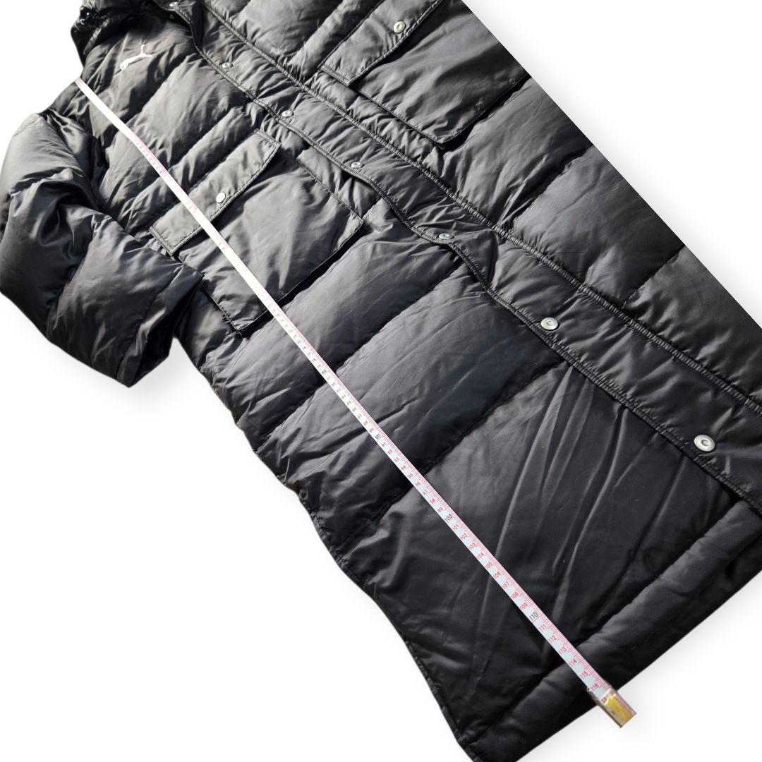 PUMA フード付きダウンベンチコート☆Down90% XO(2XL)