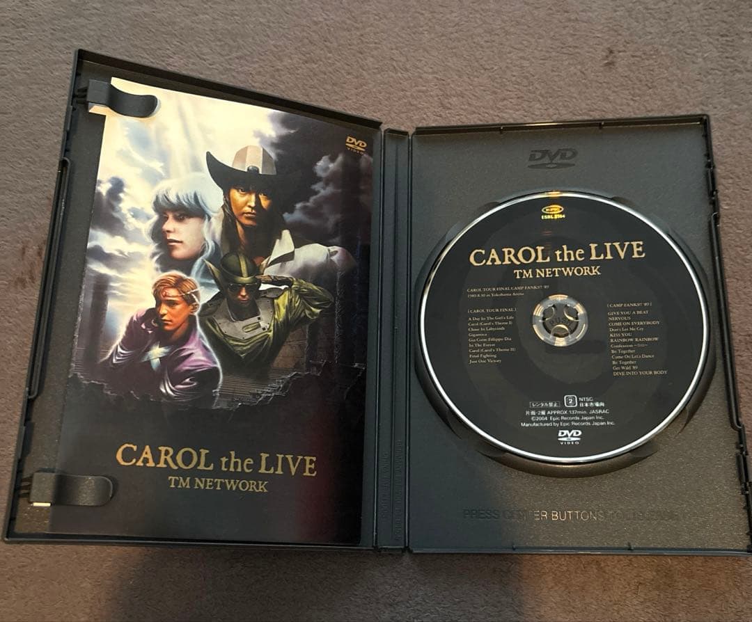 ミュージック TM NETWORK CAROL the LIVE