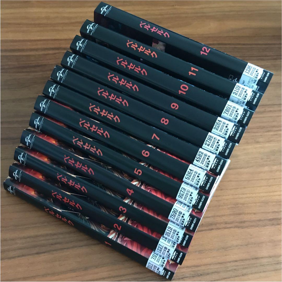 ベルセルク DVD 全12巻　全巻セット