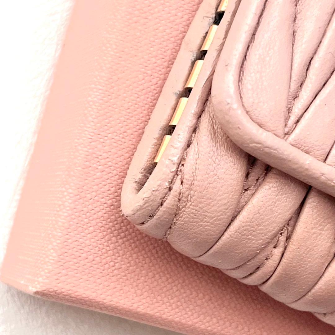 miu miu ミュウミュウ マテラッセ 6連 キーケース　0222-①