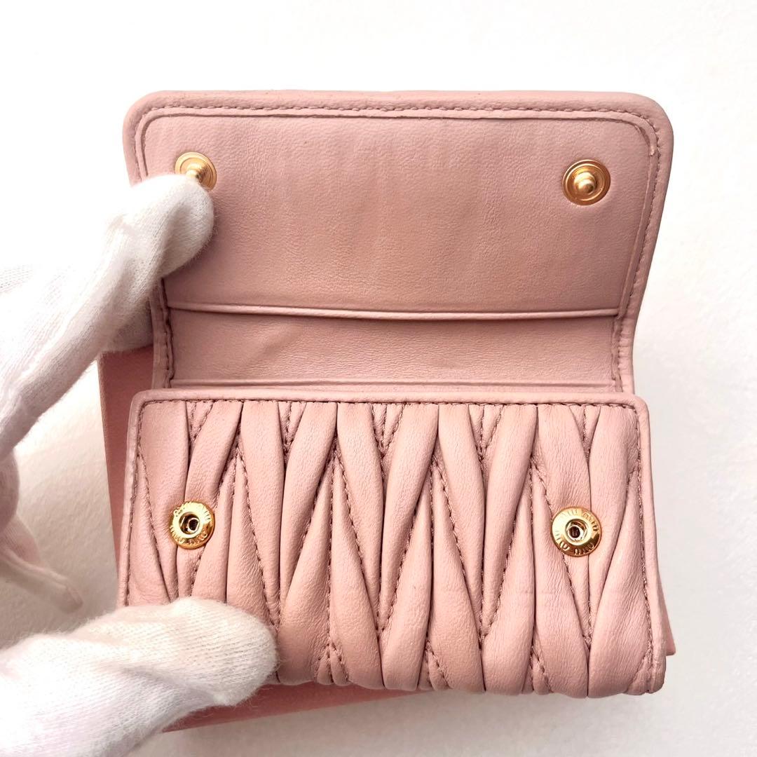 miu miu ミュウミュウ マテラッセ 6連 キーケース　0222-①