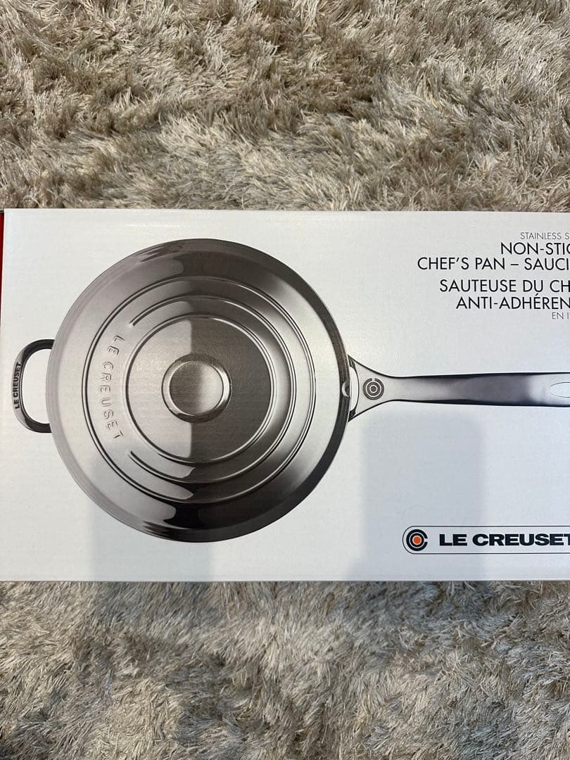 【新品未使用】LE CREUSET ノンスティック片手鍋 24cm