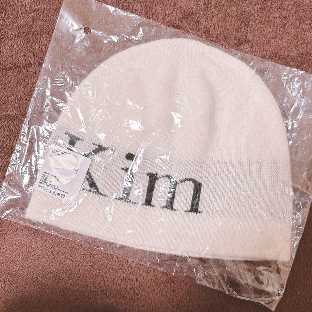 【正規品】Matin Kim マーティンキム ビーニー ニット帽 ホワイト