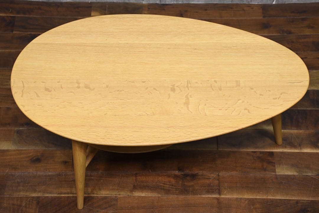 EIC28 展示品 柏木工 ケイ ウィンザー リビングテーブル オーク無垢材