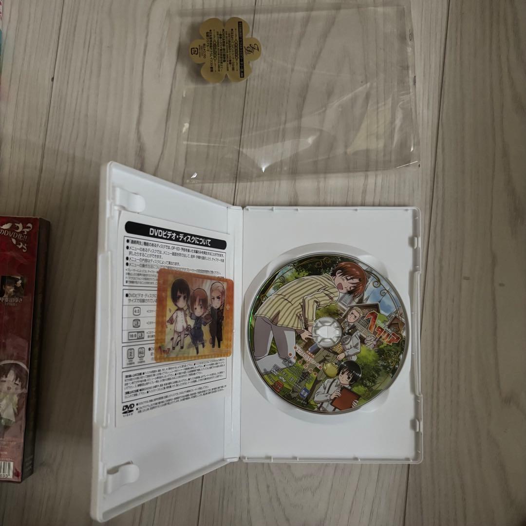 ヘタリア アニメDVD アニメイト限定版 セット まとめ 特典 非販売品 カード