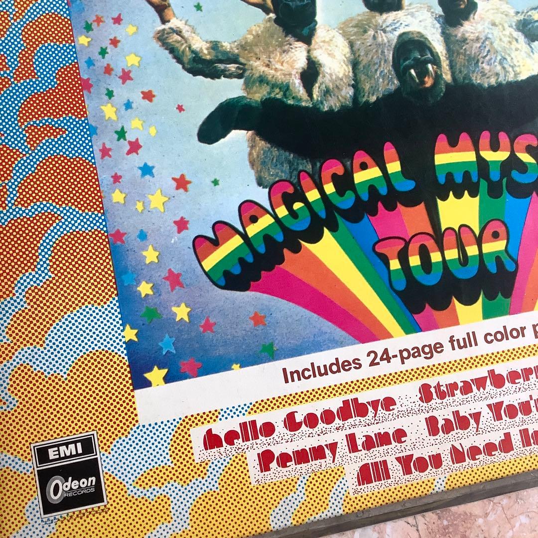 レア!レコード極美!ビートルズ オデオン赤盤1968年 マジカルミステリーツアー