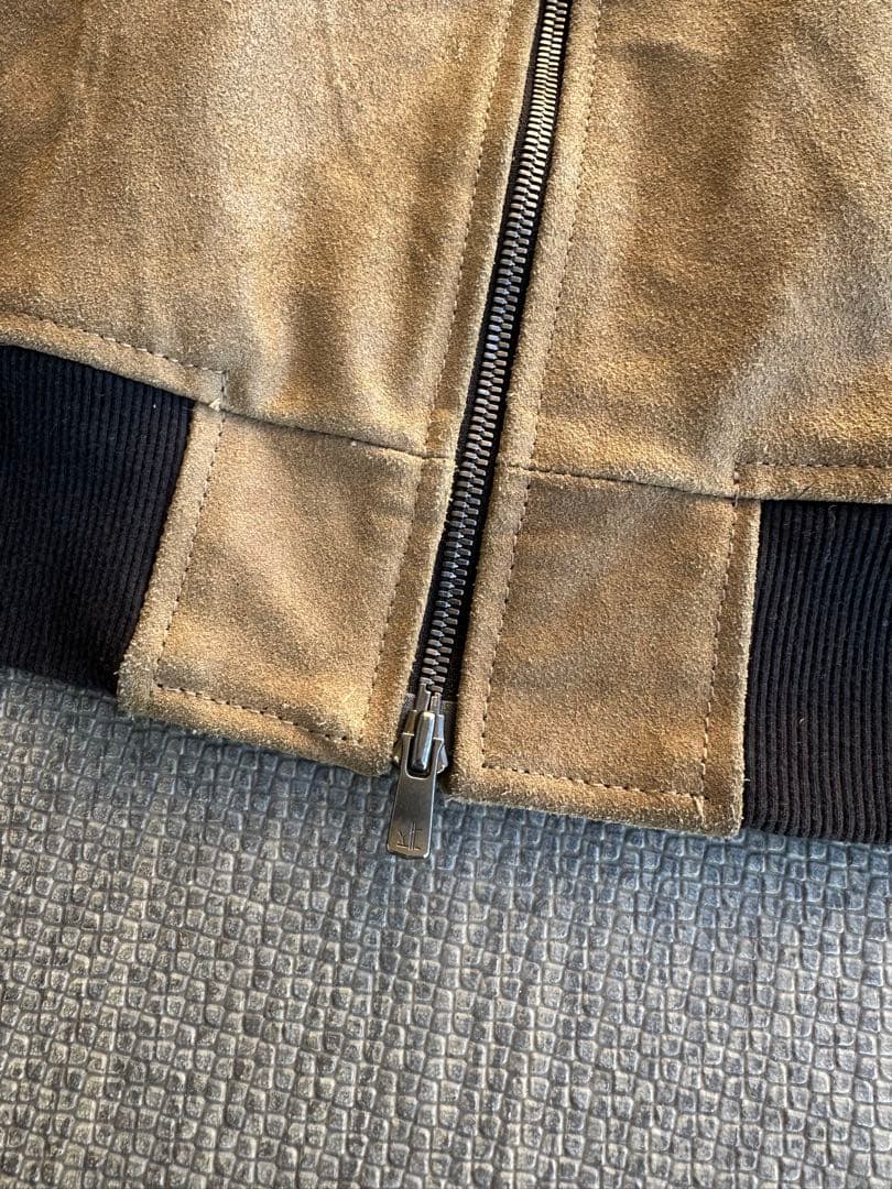 ジャケット・アウター \"no id.\"thumbhole tight leather jacket