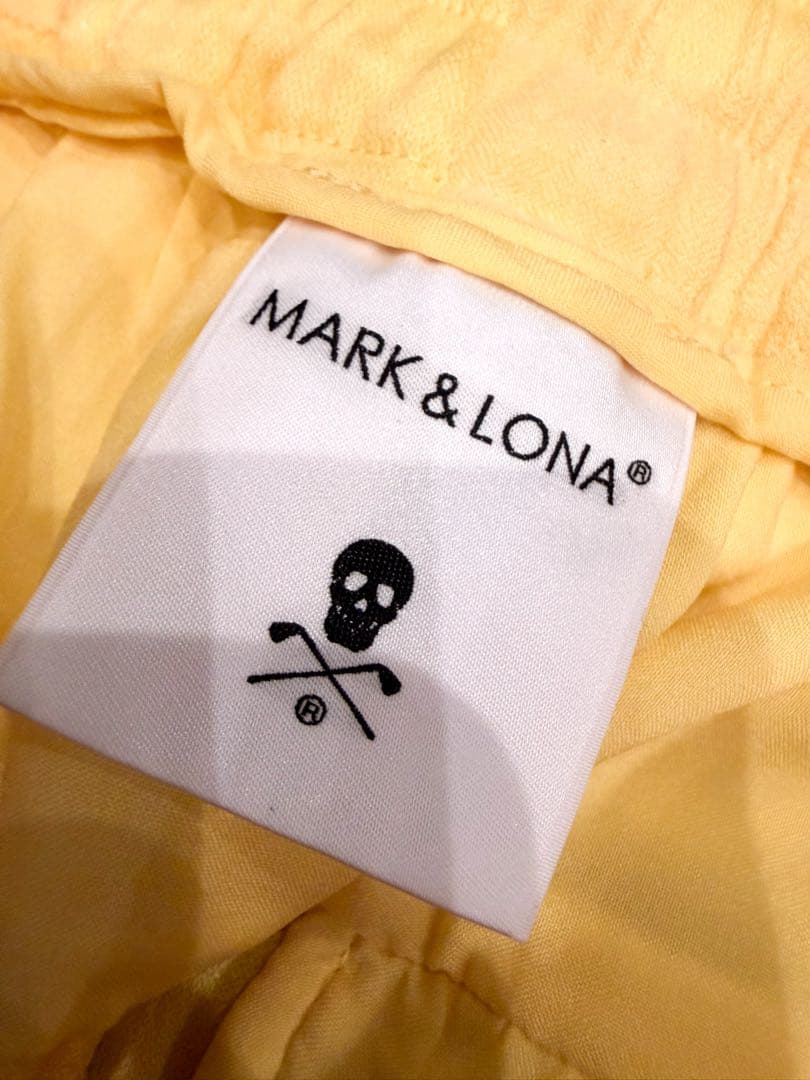 MARK&LONA ジャガード ハーフパンツ スカル カモフラージュ