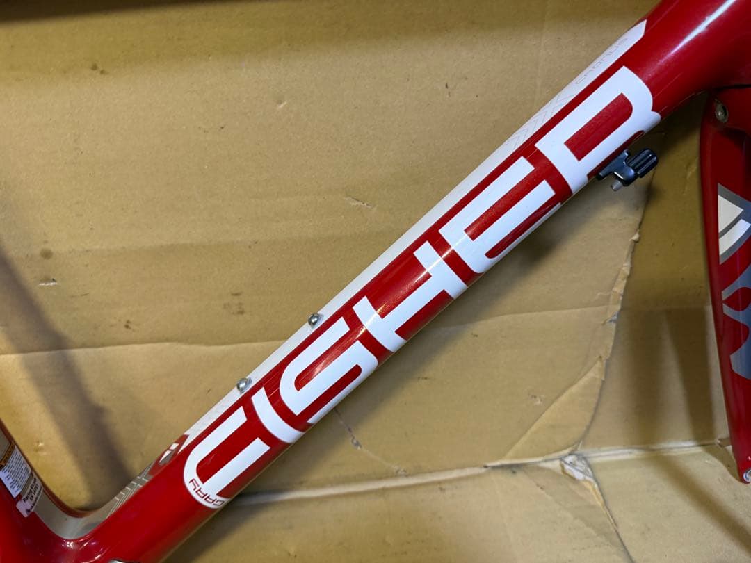 フィッシャー　カーボンロードバイク　フレームセット