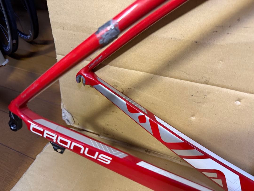 フィッシャー　カーボンロードバイク　フレームセット