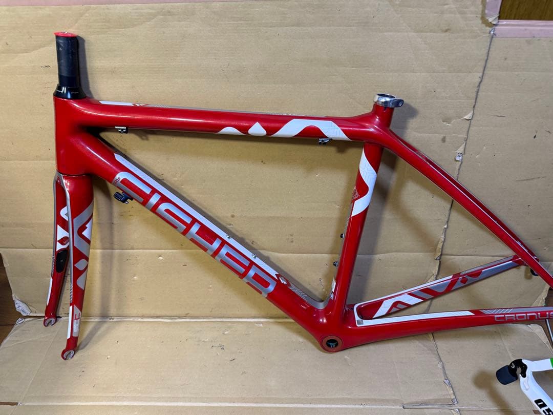 フィッシャー　カーボンロードバイク　フレームセット