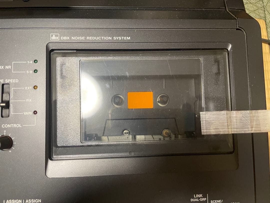 TASCAM 688 MIDISTUDIO（カセットMTR・8トラック）動作品