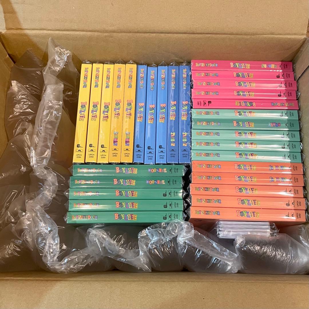 BOYNEXTDOOR BOYLIFE 6形態 5セット 30枚 ※シリアルなし