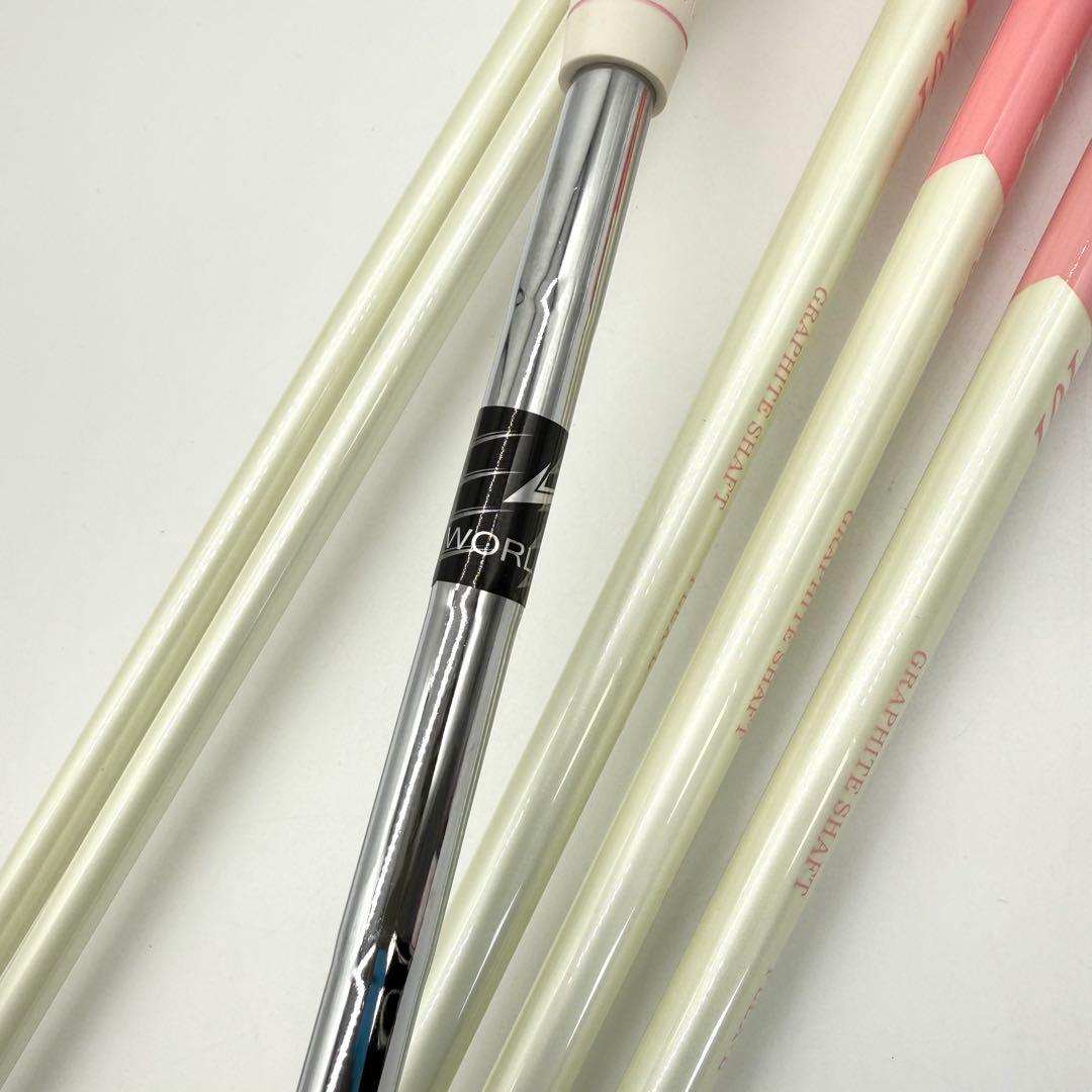 WORLD EAGLE レディース 右 ハーフ ゴルフセット 初心者