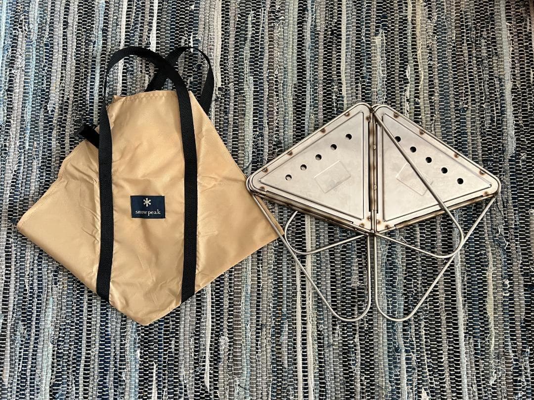  peak 焚き火台Sサイズ 収納バッグ付き