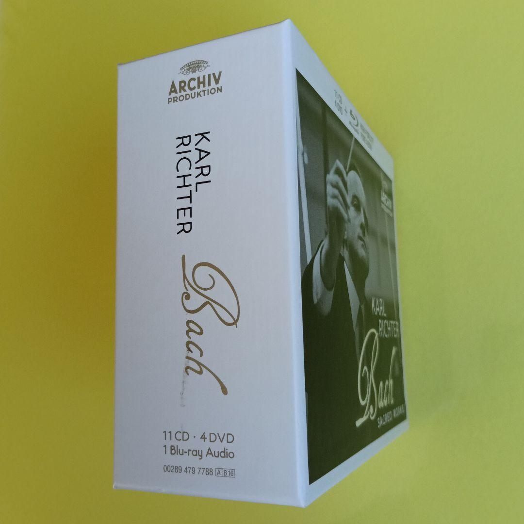 リヒター　バッハ宗教作品集 11CD+1Blu-ray Audio+4DVD