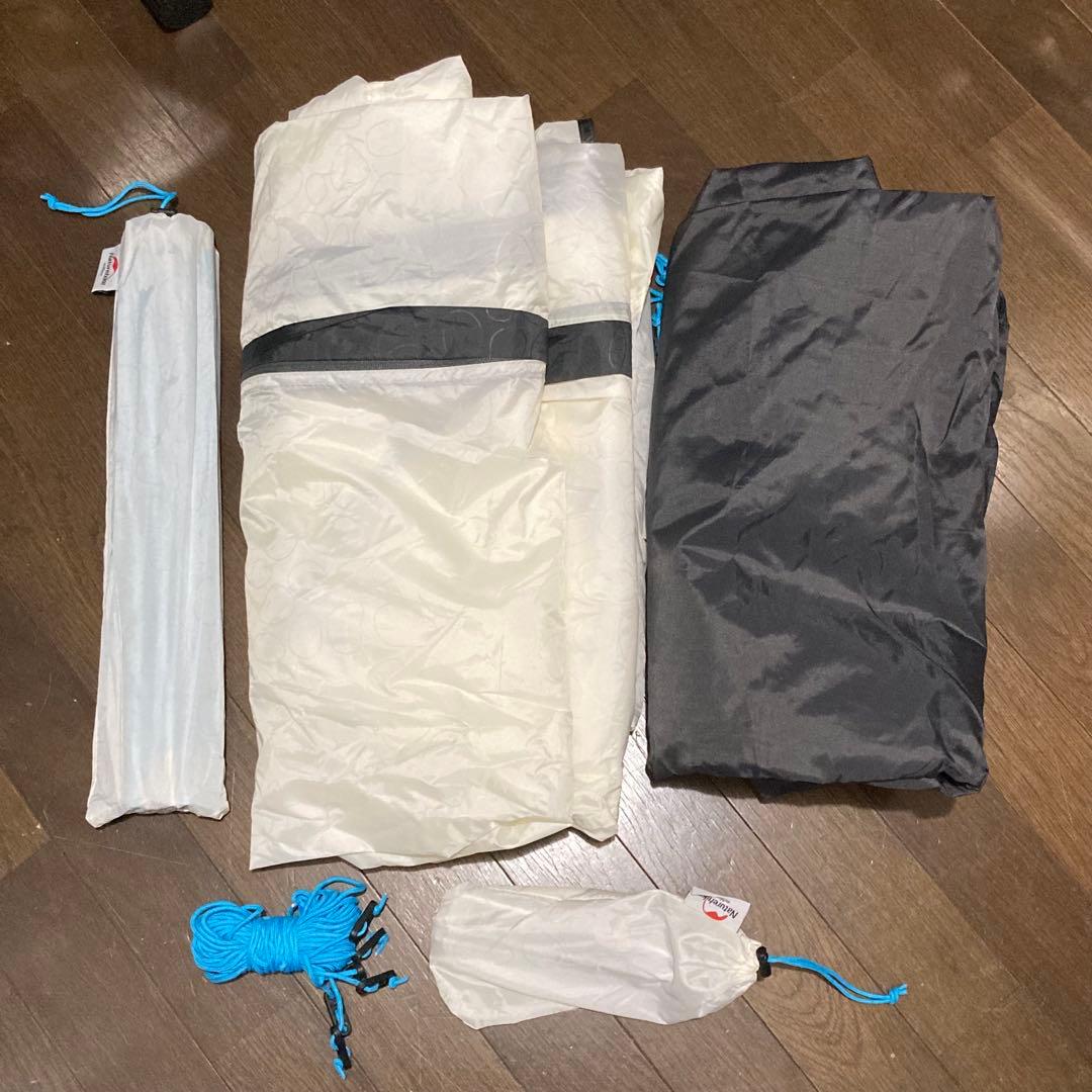 4人用 ネイチャーハイク ドーム型 キャンプテント 中古 ツーリングテント